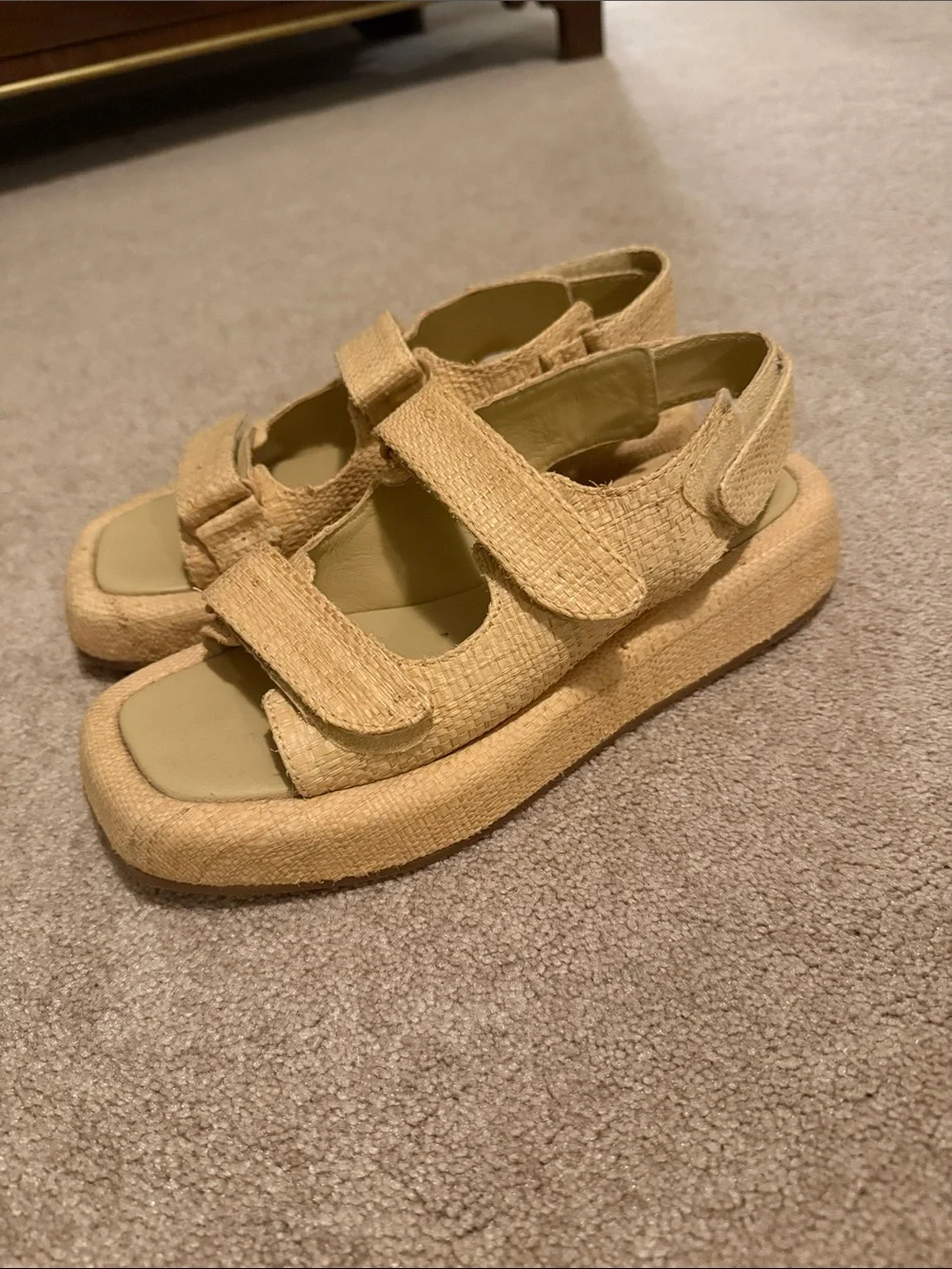 Loeffler Randall Raffia Sandal